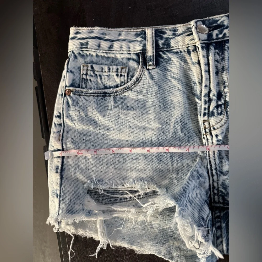 Distressed Denim Women Shorts size S